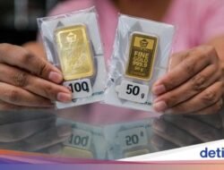 Kembali Melonjak, Harga Emas Mendekati Puncak Tertinggi Baru!